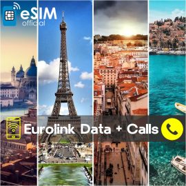 eSIM for Europe Data + Calls