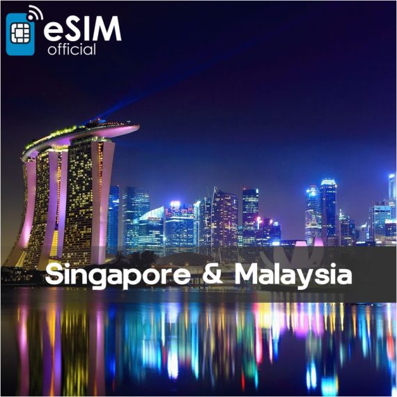 eSIM for Singapore & Malaysia